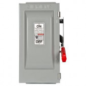 Siemens Heavy Duty 30 Amp 600-Volt 3-Pole Type 12 Fusible Safety Switch - HF361J
