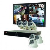 Revo Genesis HD 8-Channel 1TB NVR Surveillance System with (6) 1080p 2MP Cameras - RG81D3CB3CM22-1T