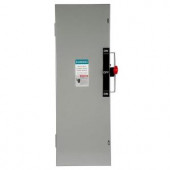 Siemens Double Throw 100 Amp 600-Volt 3-Pole Indoor Fusible Safety Switch - DTF363