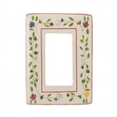 Amerelle Spring Flowers 1 Decora Wall Plate - 3032R