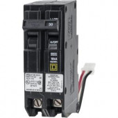 SquareD QO 30 Amp 1.5 in. Two-Pole ILC Power Link Circuit Breaker - QO230PLILC