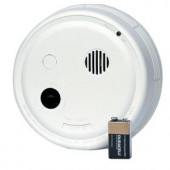 Gentex Hardwired Interconnected Photoelectric Smoke Alarm with Battery Backup and Relay Contacts - 9123F