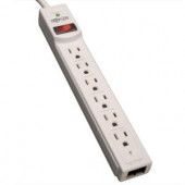TrippLite Protect It! 4 ft. Cord with 6-Outlet Strip - TLP604TEL