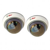 Q-SEE Indoor Decoy Dome Security Cameras Non-Operational (2-Pack) - QSM30D2PK