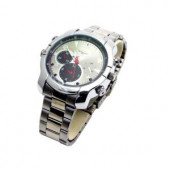  HD Silver Spy Watch with Night Vision and 4GB Memory - NIGHTWATCHSILVER4GB