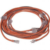RIDGID 50 ft. 12/3 Multi-Outlet Extension Cord - 614-16366BB