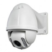 Swann Wired 700TVL Day and Night Pan-Tilt-Zoom Indoor/Outdoor Dome Camera with 10x Optical Zoom - SWPRO-754CAM-US