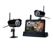 ALC Observer Connected Touchscreen Surveillance System with 2 Outdoor Cameras and 7 in. Monitor - AWS3266