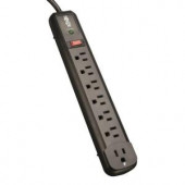TrippLite Protect It! 4 ft. Cord with 7-Outlet Strip - TLP74RB