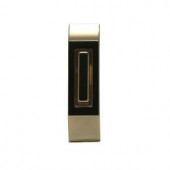 IQAmerica Wired Lighted Doorbell Push Button - Polished Brass - DP-1232A