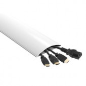 Unimax Low Profile Cable Management - 1.8m/6ft - White_x000D_ - ZA180W-A