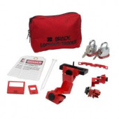 Brady Breaker Lockout Sampler Pouch with Steel Padlocks and Tags - 99297