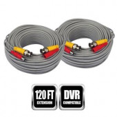 NightOwl 60 ft. Extension Cables (2-Pack) - CAB-2PK-24AWG