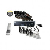 Revo 16-Channel 2TB DVR Surveillance System with 4 Wireless Bullet Cameras and 4 Wired Bullet Cameras - R165WB4EB4E-2T