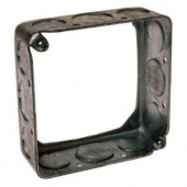 Raco 4 in. Square Drawn Extension Ring 1-1/2 in. Deep with 1/2 and 3/4 in. KO's (20-Pack) - 8203