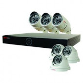 Revo Genesis HD 8-Channel 1TB NVR Surveillance System with (6) 1080p 2MP Cameras - RG81D3CB3C-1T
