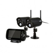 Uniden Guardian Wireless 4.3 in. Indoor and Outdoor Portable Video Surveillance System with 2 Weatherproof Cameras - UDR444