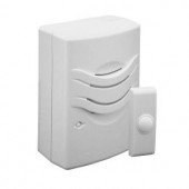 IQAmerica Wireless Battery Operated 2-Tone Basic Door Chime - WD-1120A