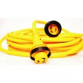 Rodale 25 ft. 30 Amp 10/3 Marine Power Cord with Locking Ring - C12530L25Y