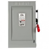 Siemens Heavy Duty 60 Amp 600-Volt 3-Pole Indoor Fusible Safety Switch with Neutral - HF362N
