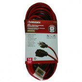 Husky 25 ft. 14/3 Extension Cord - HD#277-533