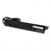 Wiremold 15 ft. 8-Outlet Rackmount Computer Grade Surge Strip with Lighted On/Off Switch - R8BZ-15