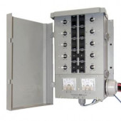 ConnecticutElectric 30-Amp 8-Space 10-Circuits G2 Manual Transfer Switch Kit - EGS107501G2KIT