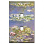 ArtPlates Monet Water Lilies 2 Phone Jack Wall Plate - DPH-14