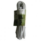  12 ft. 16/2 SPT-2 Cube Tap Extension Cord - White - AW62640