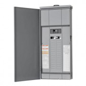 SquareD Homeline 200 Amp 30-Space 60-Circuit Outdoor Main Breaker Load Center (Plug-On Neutral Ready) - HOM3060M200PRB