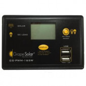 GrapeSolar 165-Watt Flush Mount PWM Solar Charge Controller - GS-PWM-165W