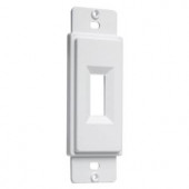 HubBellTayMac Masque 5000 Toggle Adapter Plate - White - AD40W