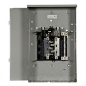 Siemens ES Series 200 Amp 8-Space 16-Circuit Main Breaker Outdoor Trailer Panel Load Center - SW0816B1200T