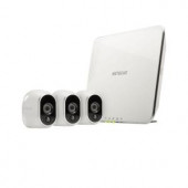 Netgear Arlo Smart Home Wireless 1280TVL Indoor/Outdoor 3 HD Security Camera with Night Vision - VMS3330100NAS