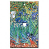 ArtPlates Van Gogh Irises Phone Jack Wall Plate - PH-13