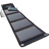 StrongVolt 7-Watt Folding Solar Charger with SunTrack Technology - SV7WFLDBLK