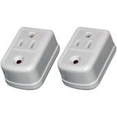 Axis 1-Outlet Surge Protector (2-Pack) - 451112PK