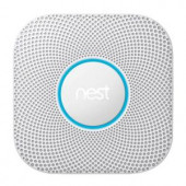 Nest Protect Battery Smoke and Carbon Monoxide Detector - S3000BWES
