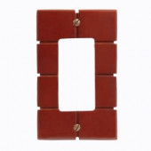 Amerelle Soho 1 Decora Wall Plate - Brown - 4044R
