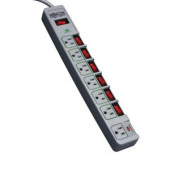 TrippLite Eco Green Switched 7-Outlet Conserve Energy Surge Protector - TLP76MSG