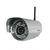 Foscam Wireless 480p Outdoor Bullet Shaped IP Security Camera, Silver - 906