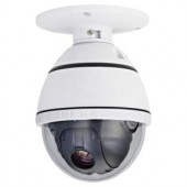 SPT Wired 540TVL PTZ Indoor CCD Dome Surveillance Camera with 12X Optical Zoom - 15-CD512HD