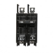 Siemens 100 Amp Double-Pole Type BQH 22 kA Lug-In/Lug-Out Circuit Breaker - BQ2B100H