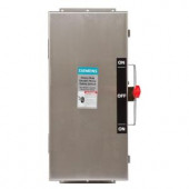 Siemens Double Throw 60 Amp 600-Volt 3-Pole Type 4X Non-Fusible Safety Switch - DTNF362S