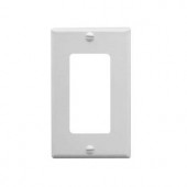 ICC 1 Gang Wall Switch Plate - White - ICC-IC107F3CWH
