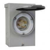 RelianceControls 30 Amp Power Inlet Box - PB30