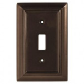 Liberty Architectural 1-Gang Toggle Wall Plate - Espresso - 126342