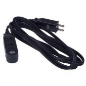 Woods 6 ft. SmartCord Safety Extension Cord - Black - 418648820