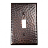 THECOPPERFACTORY Single Switch Plate - Antique Copper - CF120AN