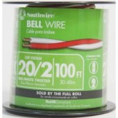 Southwire 100 ft. 20/2 Twisted Bell Wire - 56750023
